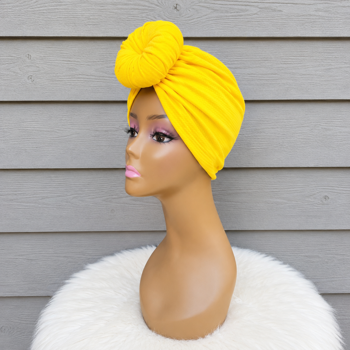 Sunshine Glow Turban Pre-Tied Turban