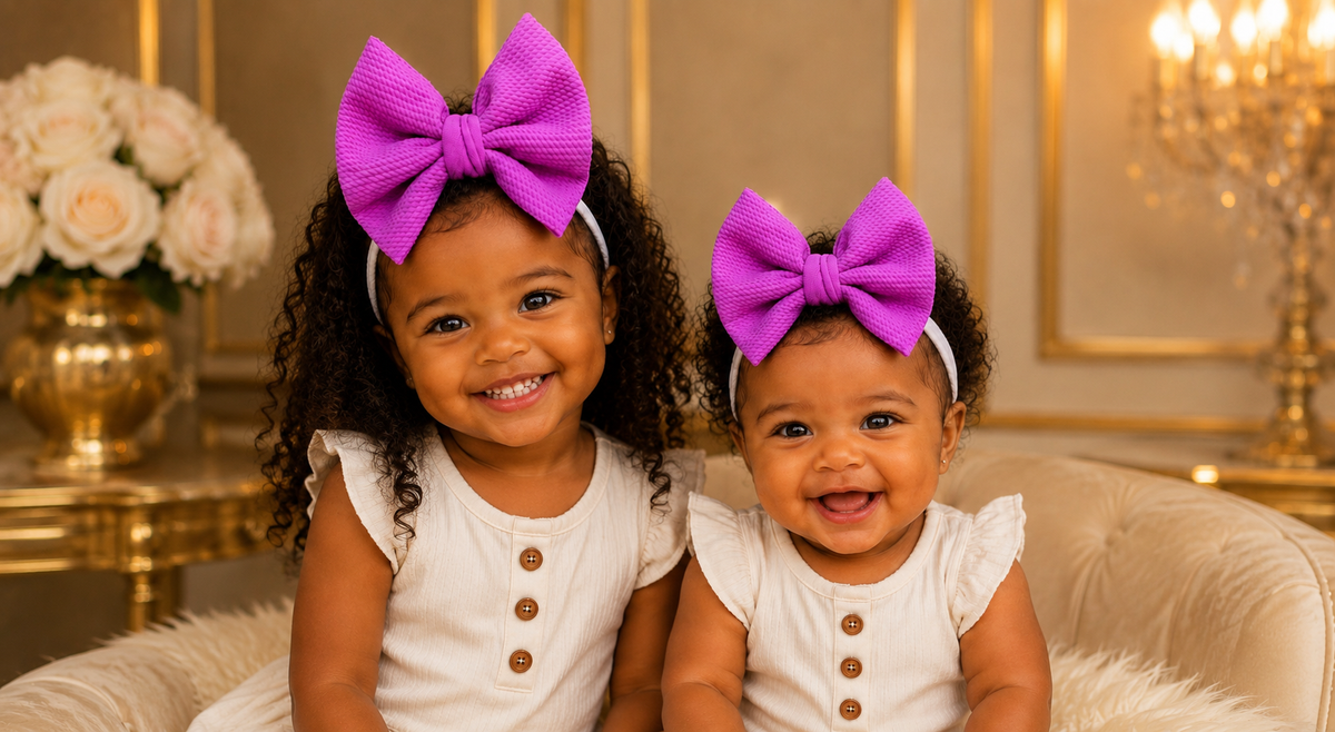Nylon Bow Headbands