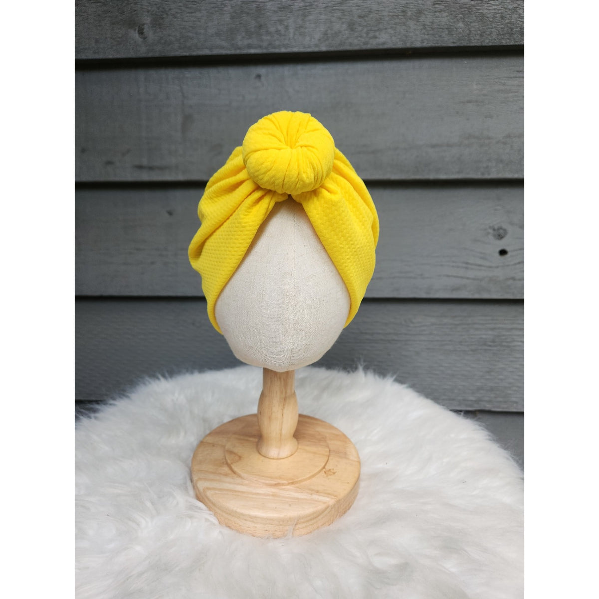 Sunshine Bloom Pre-Tied Turban