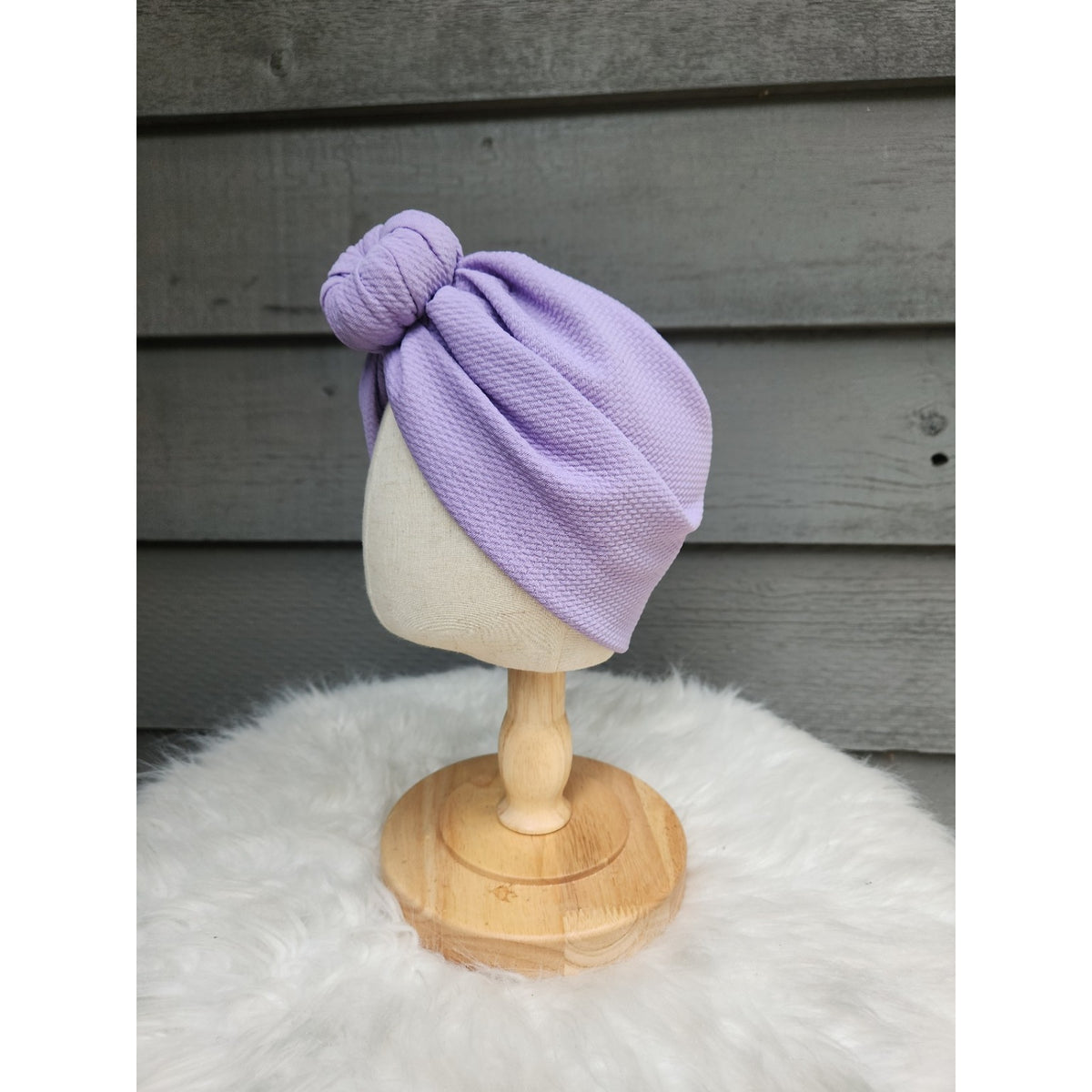 Lavender Whisper Pre-Tied Turban
