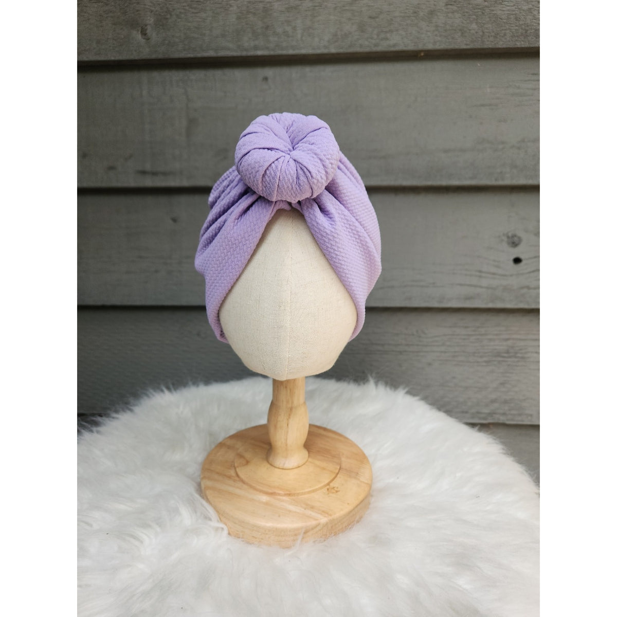 Lavender Whisper Pre-Tied Turban