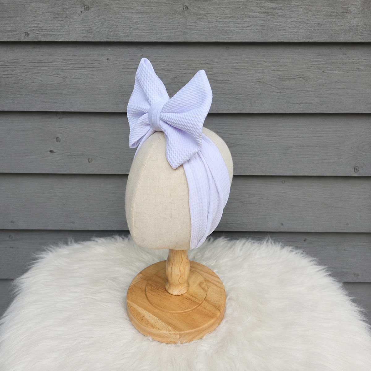 Pure Grace Big Bow Head Wrap