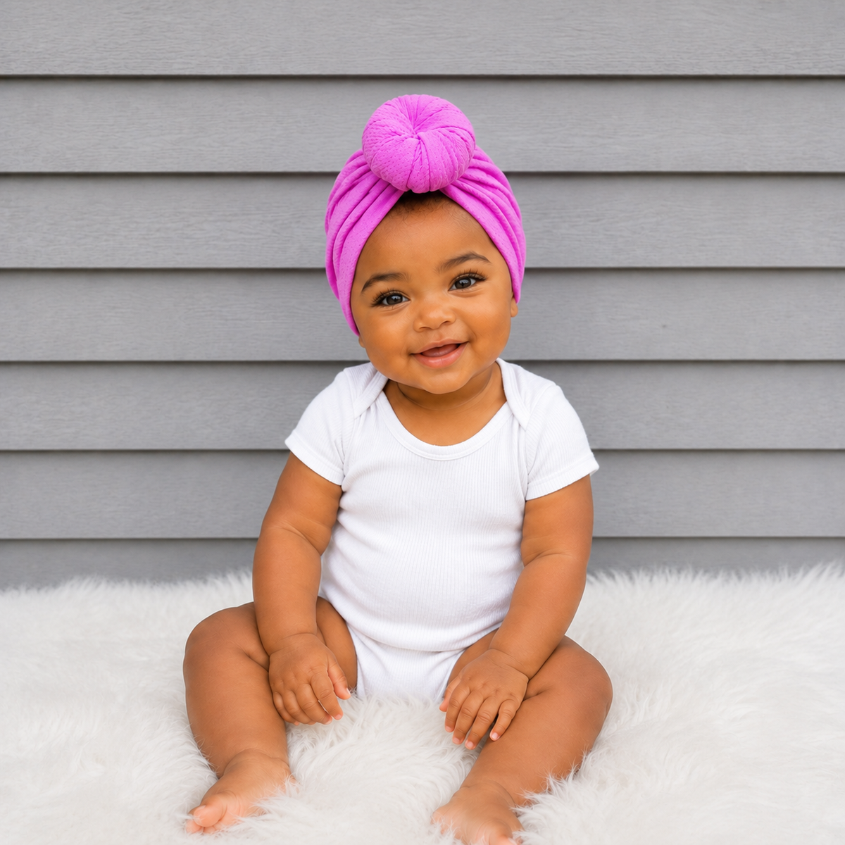 Berry Bloom Mommy & Me Matching Pre-Tied Turban Set