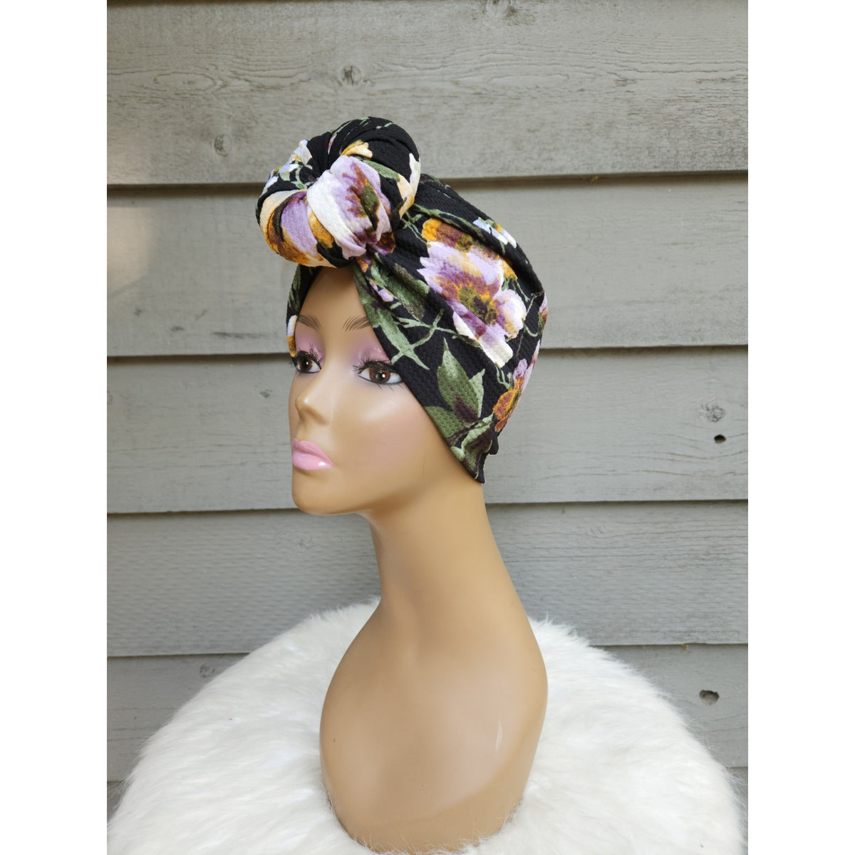Twilight Garden Pre-Tied Turban