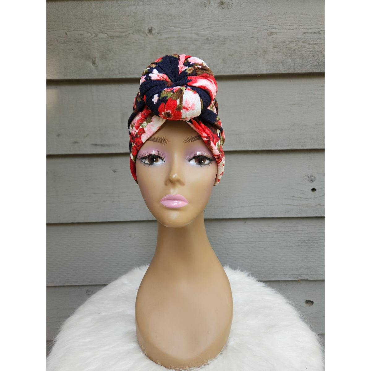Rose Garden Pre-Tied Turban