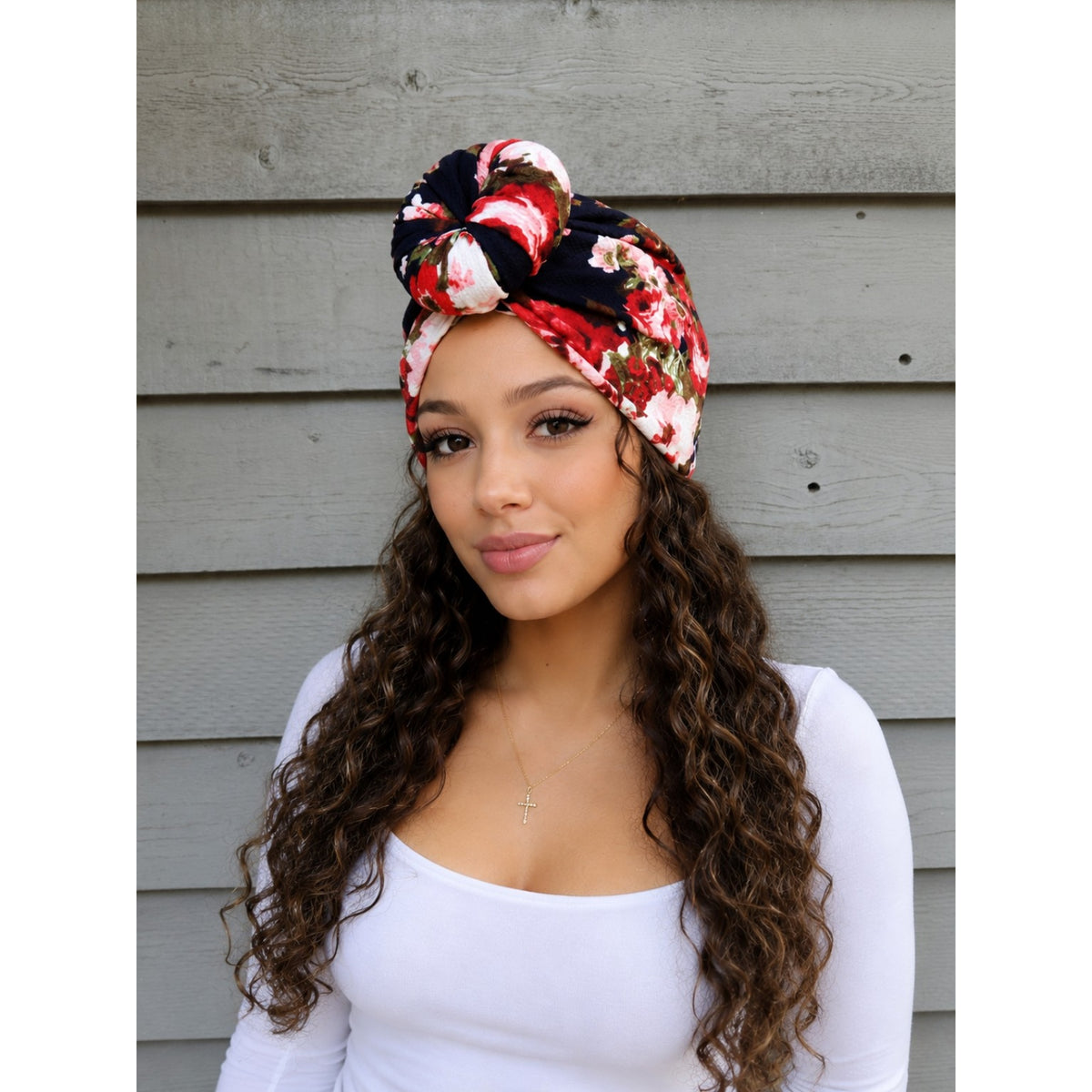 Rose Garden Pre-Tied Turban