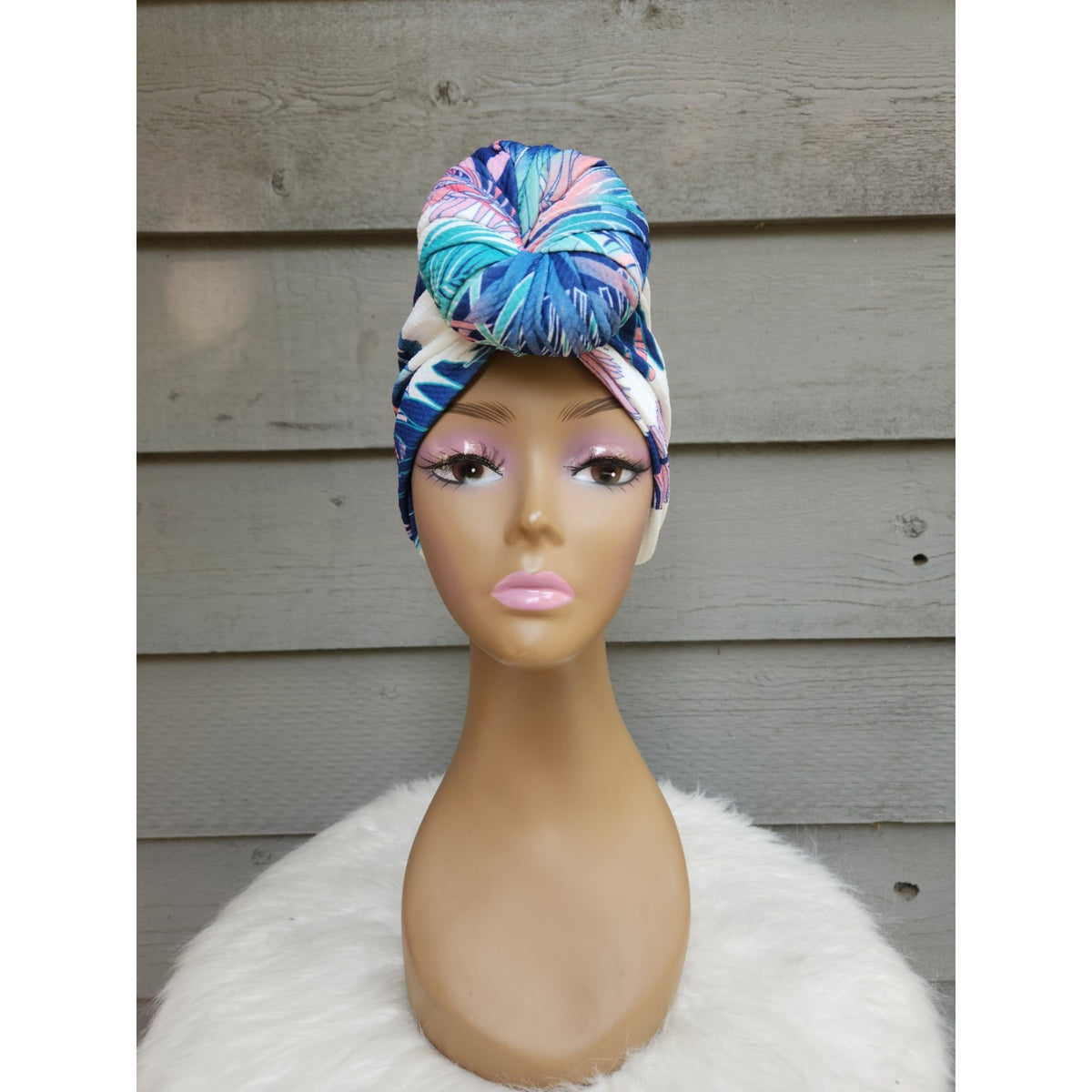 Coastal Breeze Pre-Tied Turban