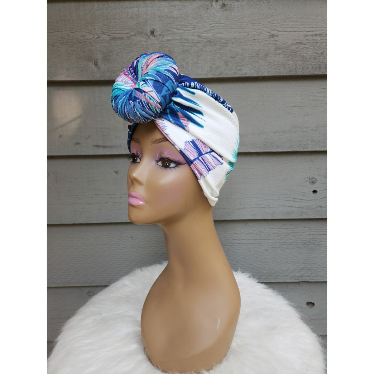 Coastal Breeze Pre-Tied Turban