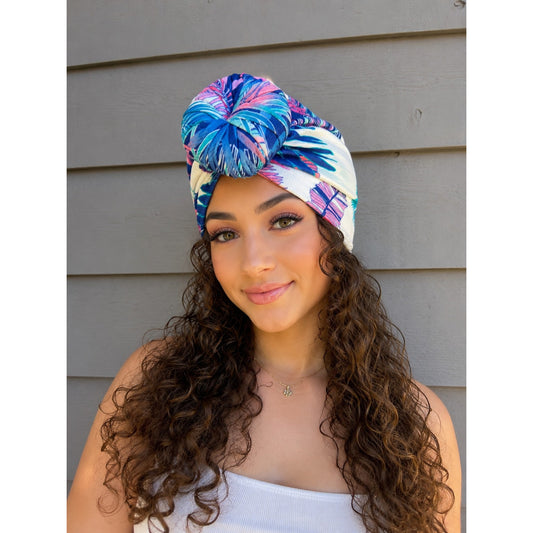 Coastal Breeze Pre-Tied Turban